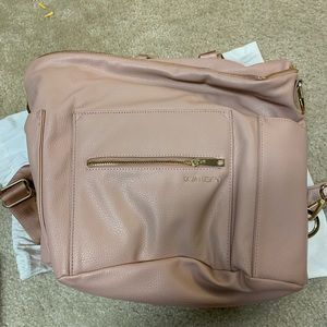 Fawn design large bag, blush